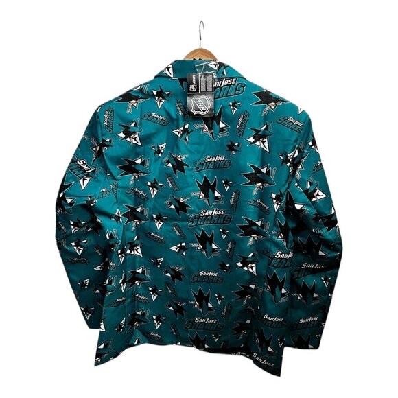 NHL San Jose Sharks Fun Blazer|  Men's Size 46 | Collectors Item  NWTs | Hockey - Picture 2 of 9